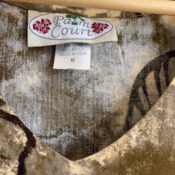 Palm Court Woman’s Medium Sleeveless Brown Dress - Picture 5 of 6